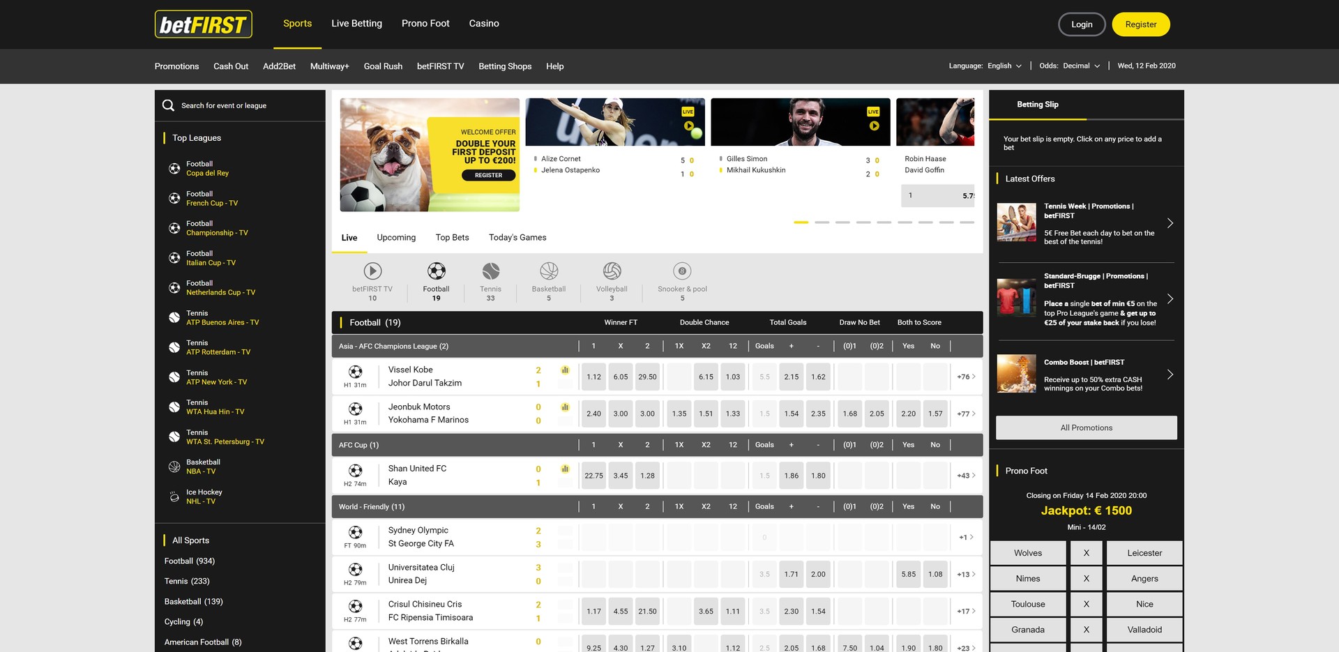 BETFIRST Preview BETFIRST Preview