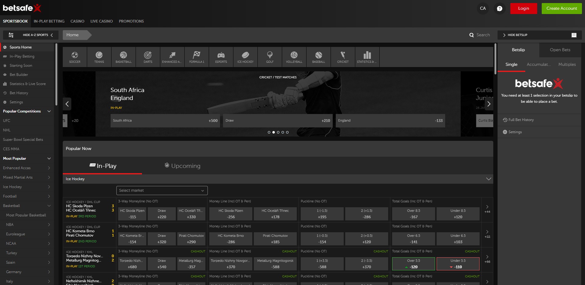 BETSAFE Preview BETSAFE Preview