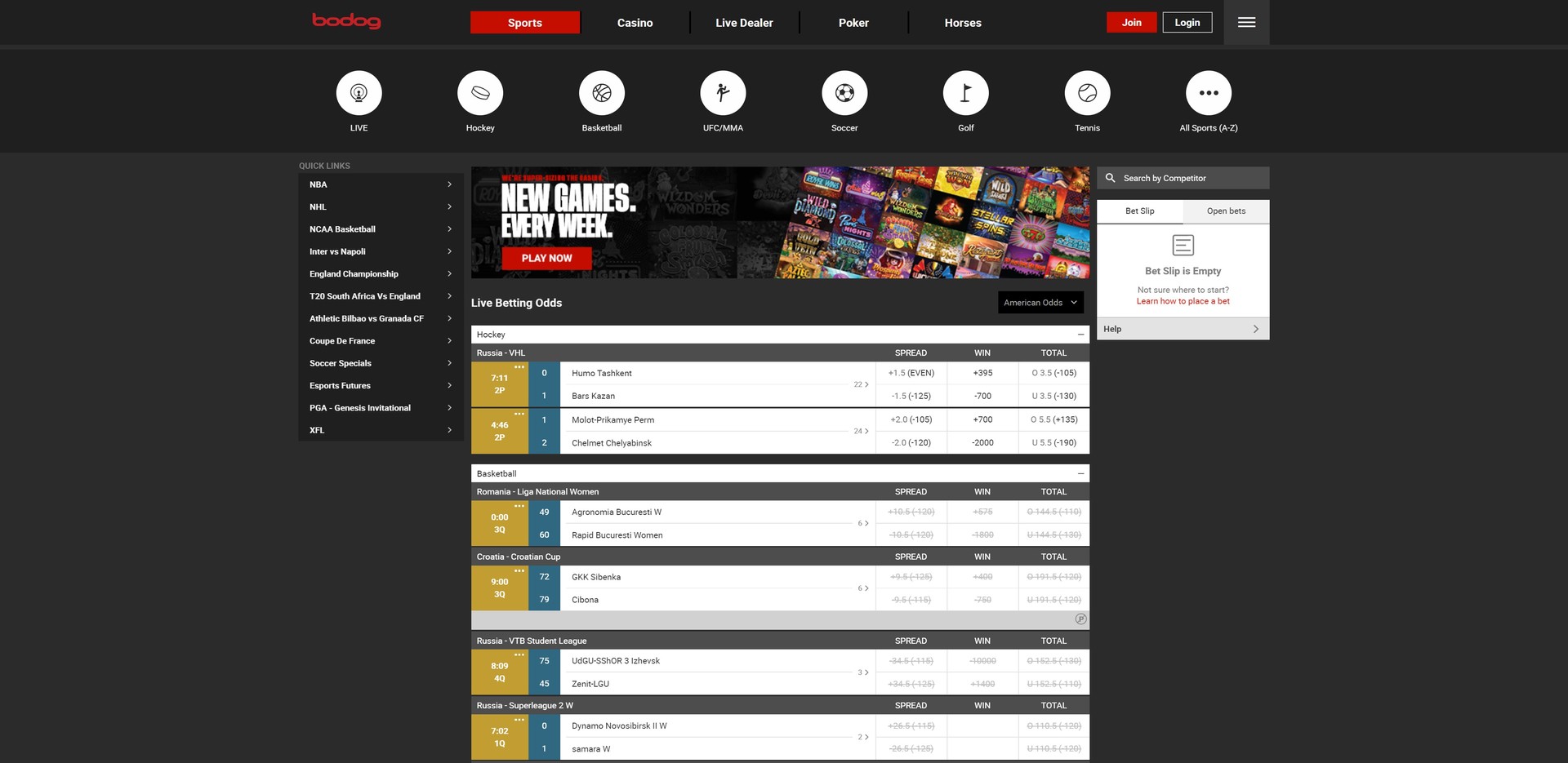 BODOG Preview BODOG Preview