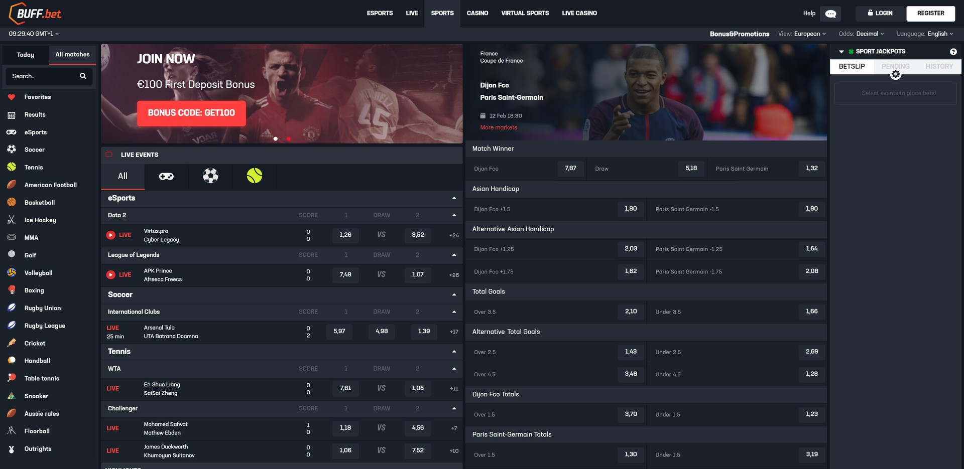 BUFF.bet Preview BUFF.bet Preview