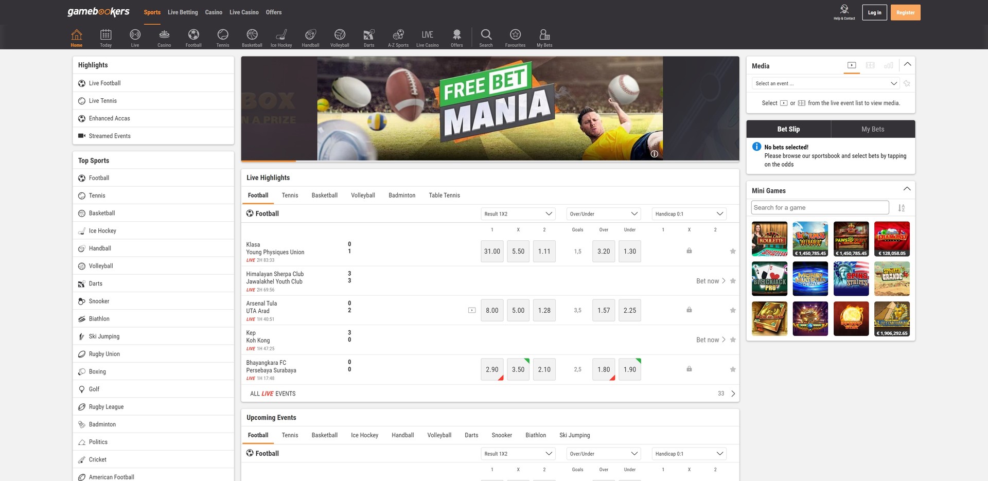 GAMEBOOKERS Preview