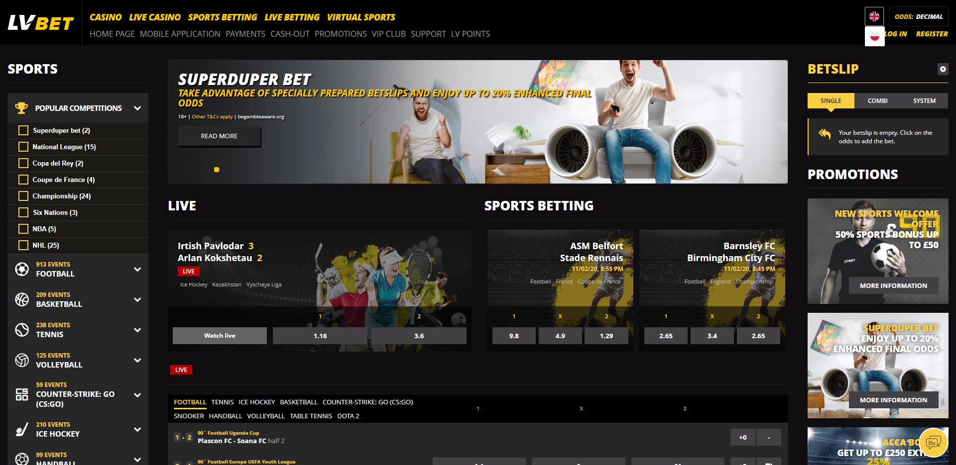LVBET Preview