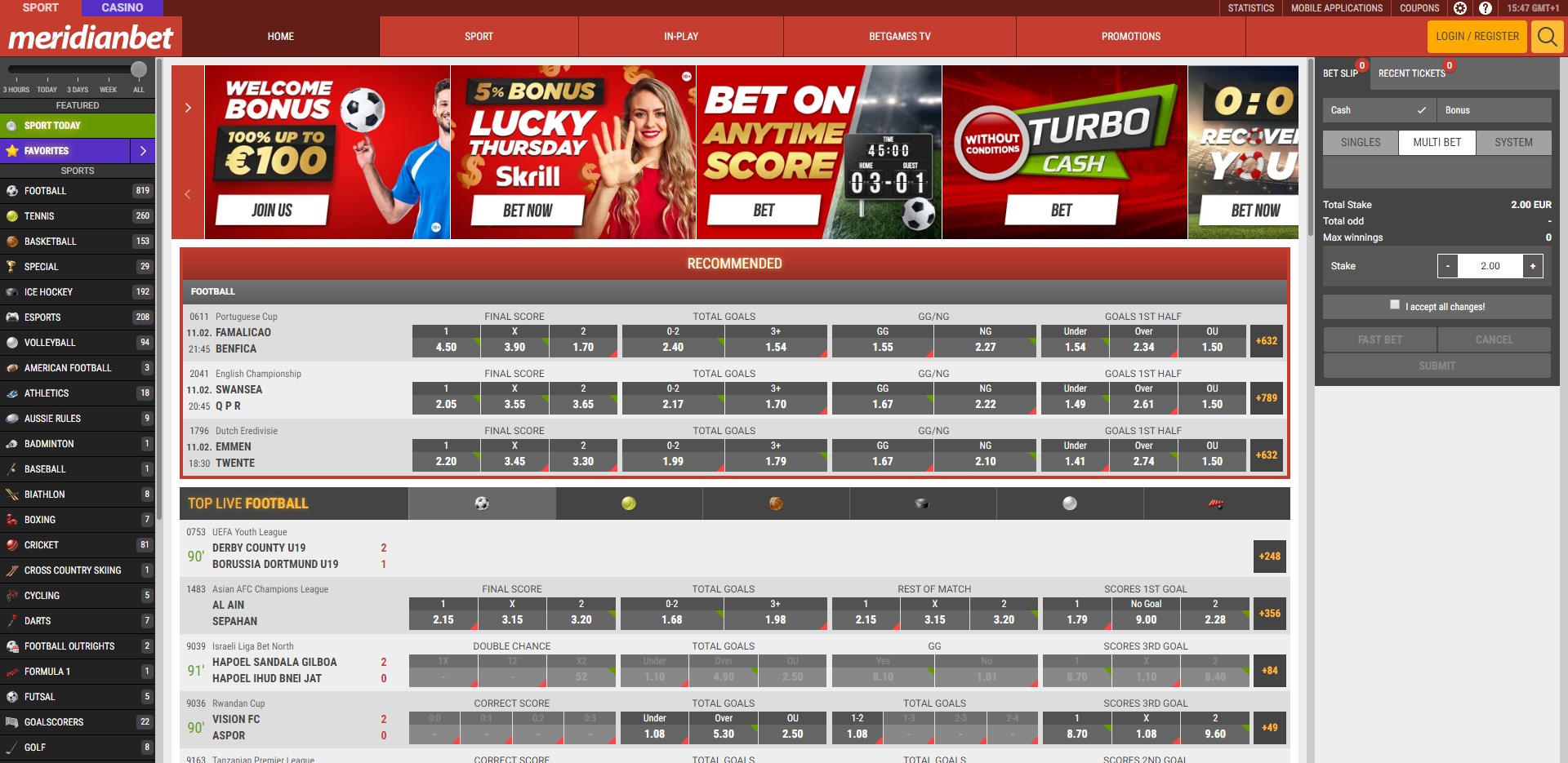 MERIDIANBET Preview