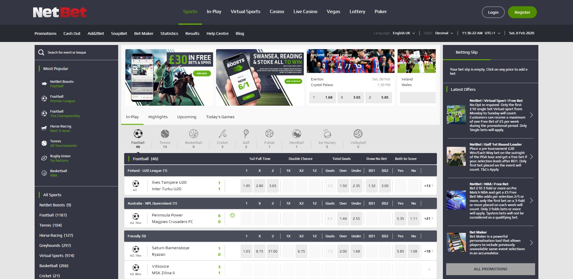 NETBET Preview