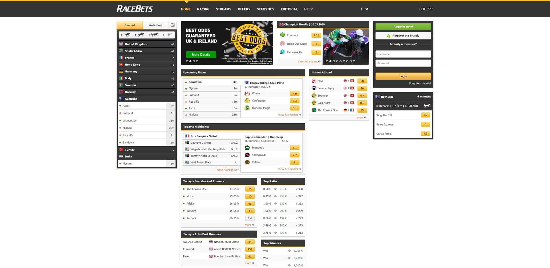 RACEBETS Preview RACEBETS Preview