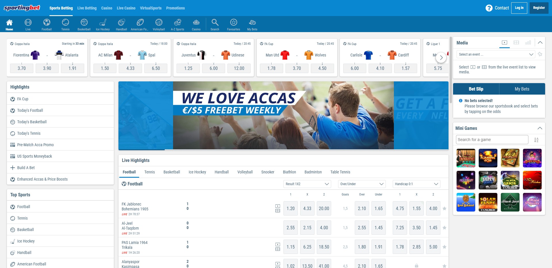 SPORTINGBET Preview