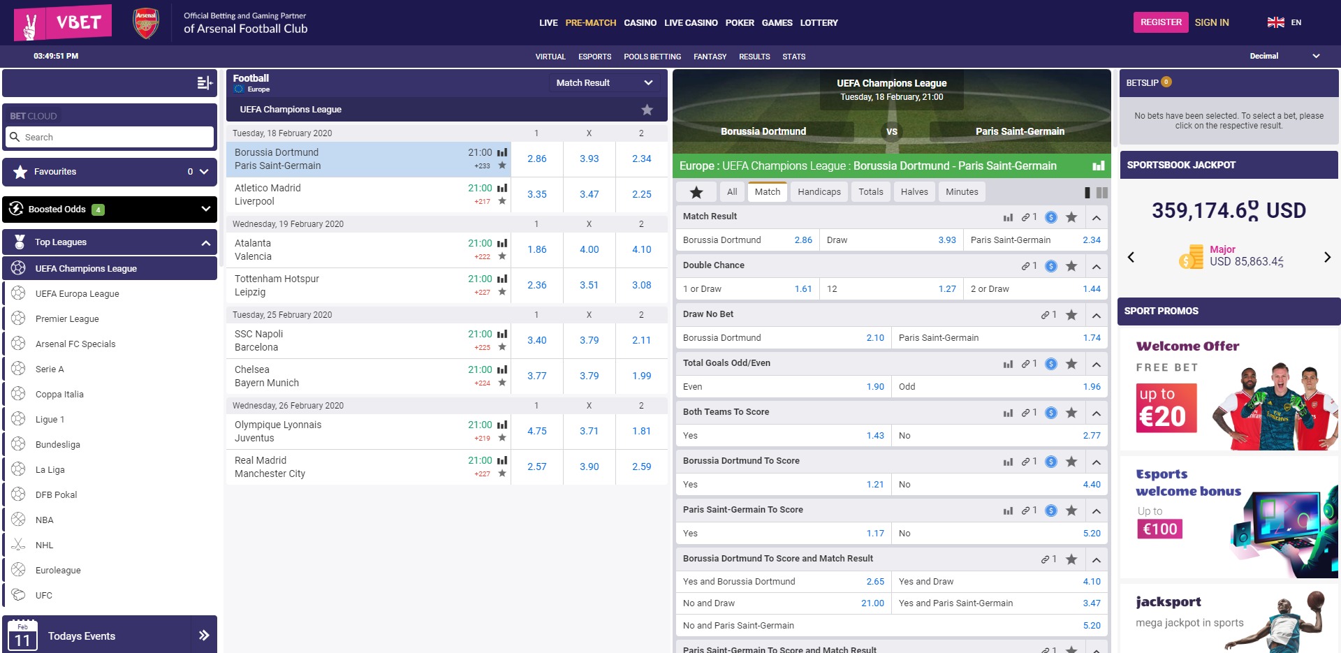 VBET Preview VBET Preview